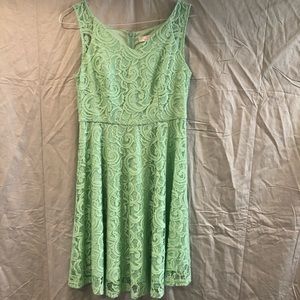 Mint party dress